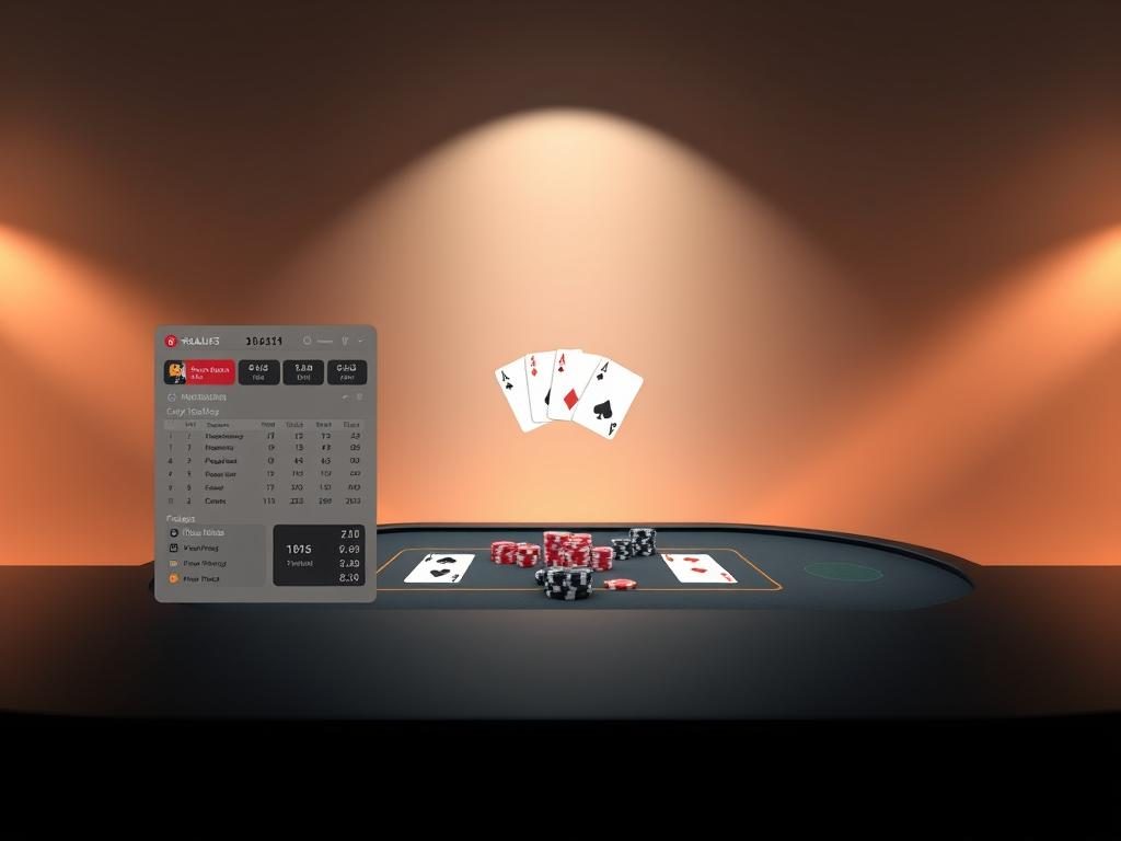 interfață platforme poker
