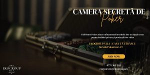 Masa de poker exclusivistă: Full House Poker, camera secretă pentru experiențe private în București